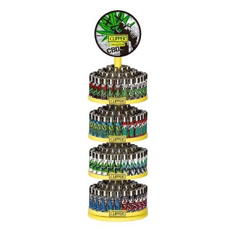 Caroussel de briquets Clippers - 192 pcs