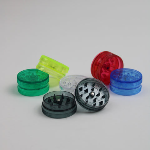Boîte de grinder plastique mini - Boîte de 24 pcs