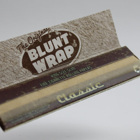 Feuilles à rouler Blunt Wrap Unbleached - Boîte de 25 pcs