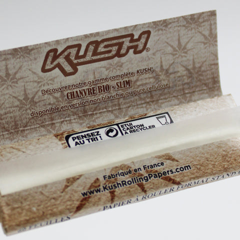 Feuilles à rouler Kush slim pure cellulose - Boîte de 50 pcs
