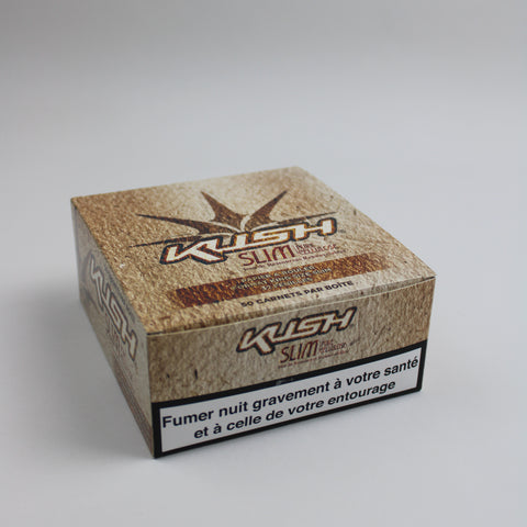 Feuilles à rouler Kush slim pure cellulose - Boîte de 50 pcs
