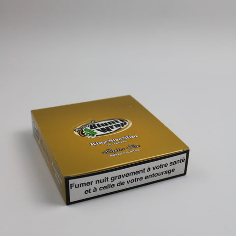 Feuilles à rouler Blunt Wrap Gold - Boîte de 25 pcs