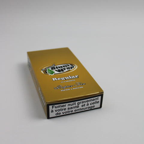 Feuilles à rouler Blunt Wrap Gold - Boîte de 25 pcs