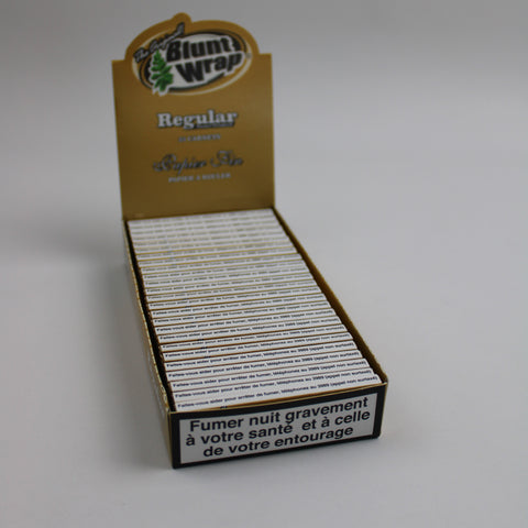 Feuilles à rouler Blunt Wrap Gold - Boîte de 25 pcs