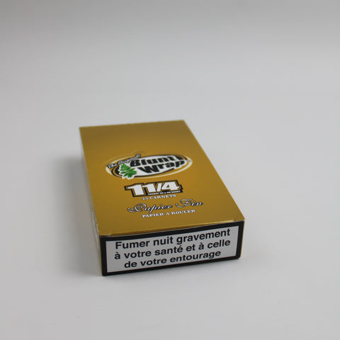 Feuilles à rouler Blunt Wrap Gold - Boîte de 25 pcs