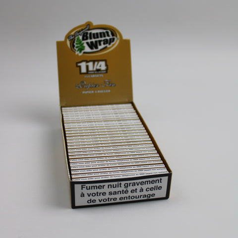 Feuilles à rouler Blunt Wrap Gold - Boîte de 25 pcs