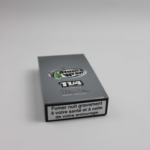 Feuilles à rouler Blunt Wrap Silver - Boîte de 25 pcs