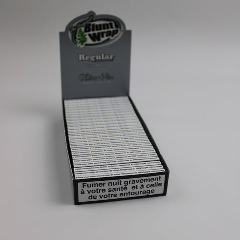 Feuilles à rouler Blunt Wrap Silver - Boîte de 25 pcs