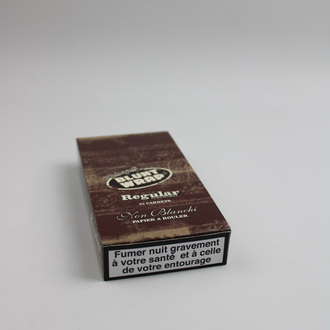 Feuilles à rouler Blunt Wrap Unbleached - Boîte de 25 pcs
