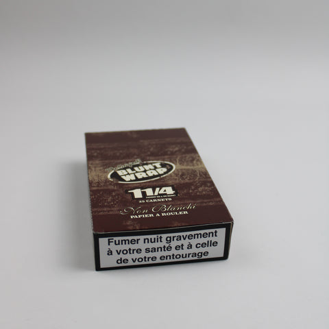 Feuilles à rouler Blunt Wrap Unbleached - Boîte de 25 pcs