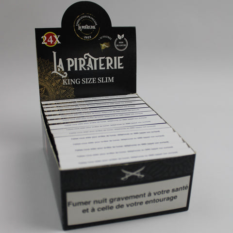 Feuilles à rouler avec filtres La Piraterie - Boîte de 24 pcs