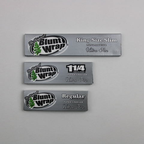Feuilles à rouler Blunt Wrap Silver - Boîte de 25 pcs