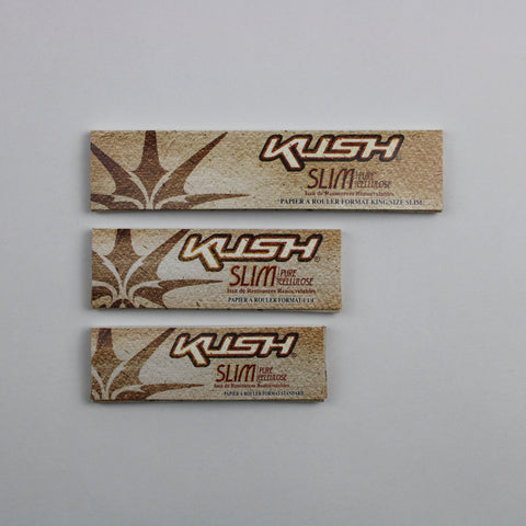 Feuilles à rouler Kush slim pure cellulose - Boîte de 50 pcs