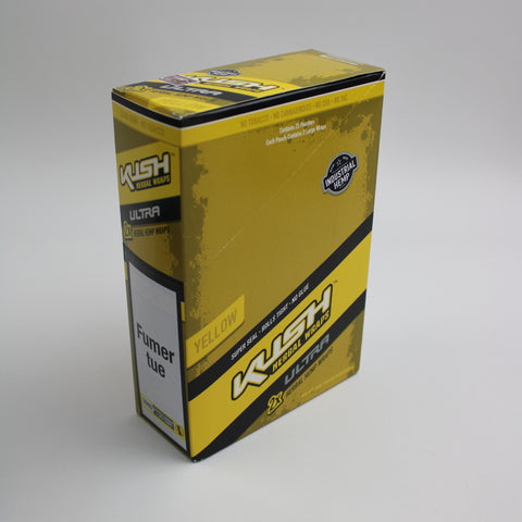 Feuilles blunt Kush Herbal wrap - Boîte de 25 pcs