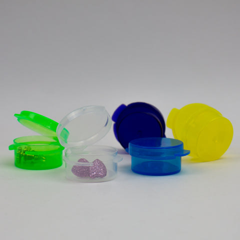 Mini boîte de rangement ronde 5ml - Lot de 100 pcs