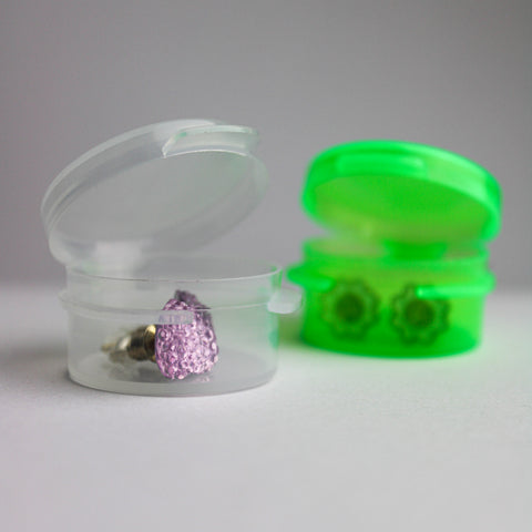 Mini boîte de rangement ronde 5ml - Lot de 100 pcs