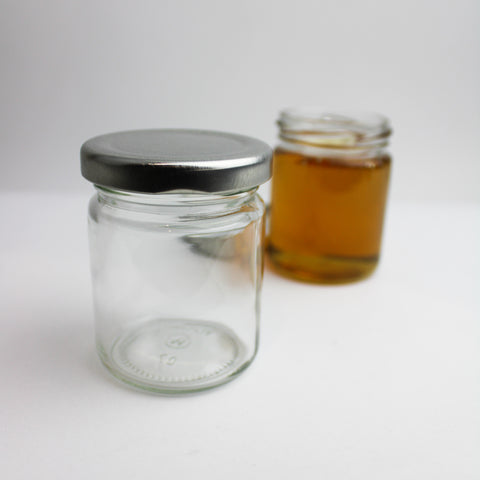 Bocal en verre couvercle aluminium 106ml - Lot de 35 pcs