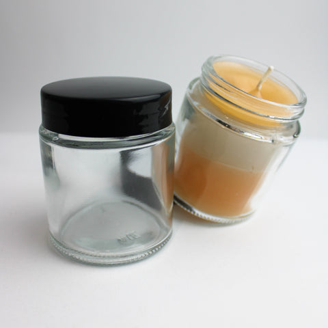 Bocal en verre couvercle lisse 120ml - Lot de 120 pcs