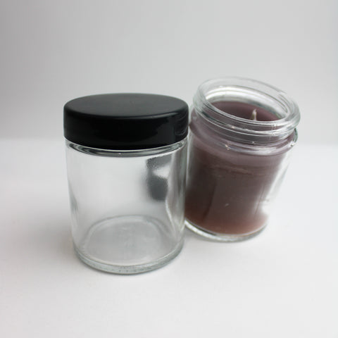 Bocal en verre couvercle lisse 80ml - Lot de  140pcs