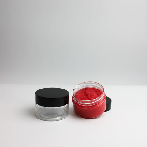 Bocal plastique couvercle lisse 30ml - Lot de 100 pcs