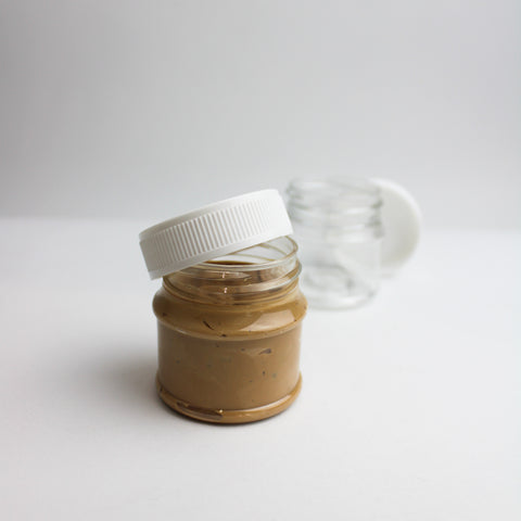 Bocal plastique couvercle strié 50ml - Lot de 100 pcs