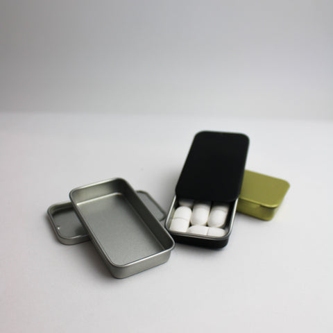 Conserve couvercle coulissant 60x34mm - Lot de 100 pcs