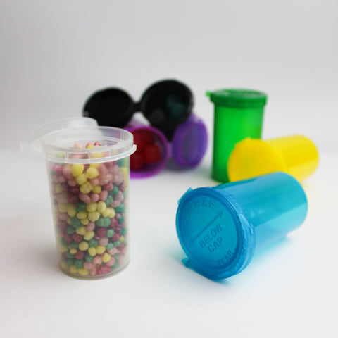 Flacon pop top inviolable 80ml - Lot de 100 pcs