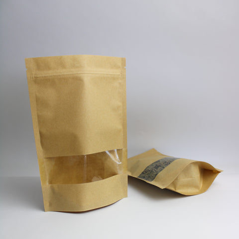 Doypack Kraft - 150x220+40mm - Lot de 100 pcs