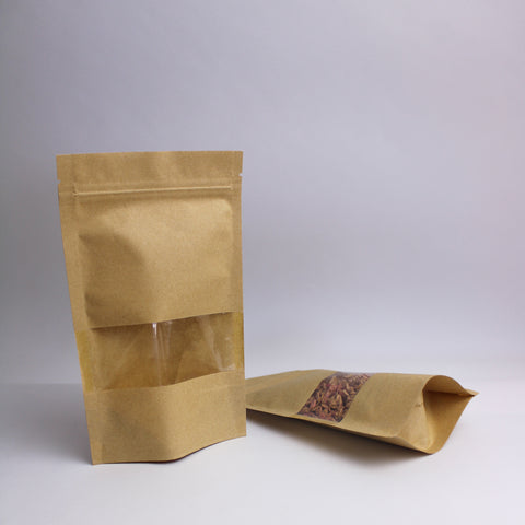 Doypack Kraft - 120x200+40mm - Lot de 100 pcs