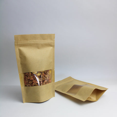 Doypack Kraft - 120x200+40mm - Lot de 100 pcs