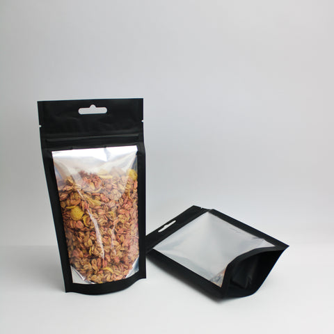 Doypack Mylar - 110x201+60mm - Lot de 100 pcs