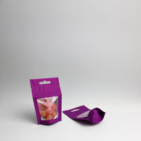 Doypack Mylar - 75x116+40mm - Lot de 100 pcs