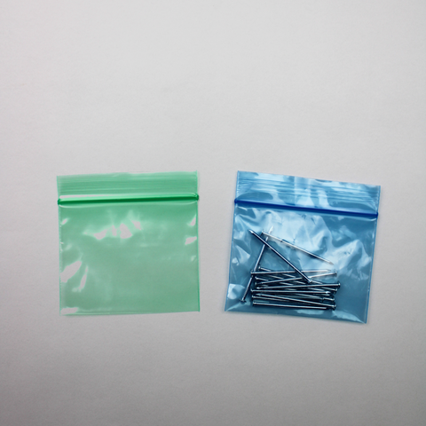 Sachet couleur 60μ - 80x60mm - Boîte de 1000 pcs