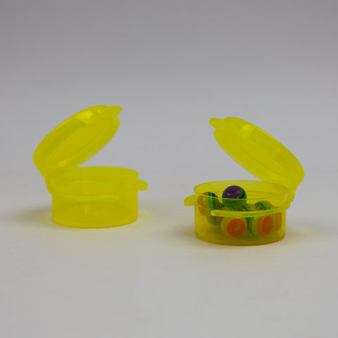 Mini boîte de rangement ronde 5ml - Lot de 100 pcs