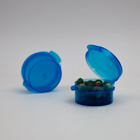 Mini boîte de rangement ronde 5ml - Lot de 100 pcs