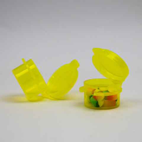 Mini boîte de rangement ronde 3ml - Lot de 100 pcs