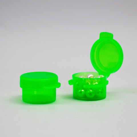 Mini boîte de rangement ronde 3ml - Lot de 100 pcs
