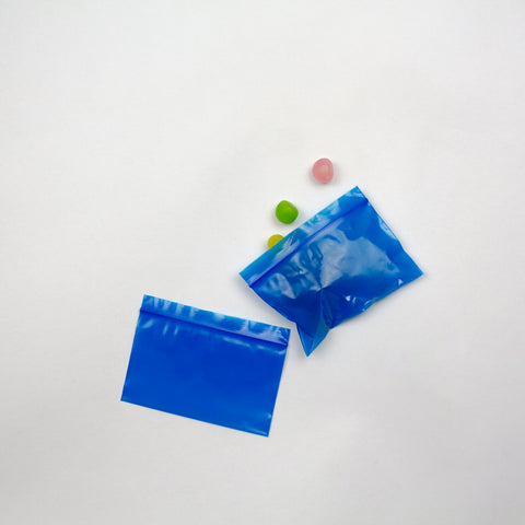 Sachet couleur 60μ - 80x45mm - Boîte de 1000 pcs