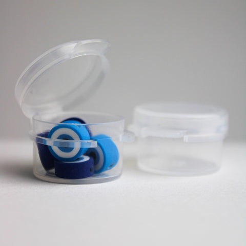 Mini boîte de rangement ronde 3ml - Lot de 100 pcs