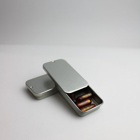 Conserve couvercle coulissant 60x34mm - Lot de 100 pcs