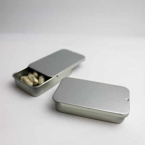 Conserve couvercle coulissant 70x40mm - Lot de 100 pcs