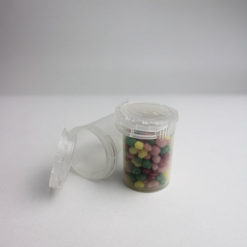 Flacon pop top inviolable 24ml - Lot de 100 pcs