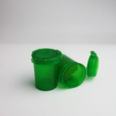 Flacon pop top inviolable 24ml - Lot de 100 pcs