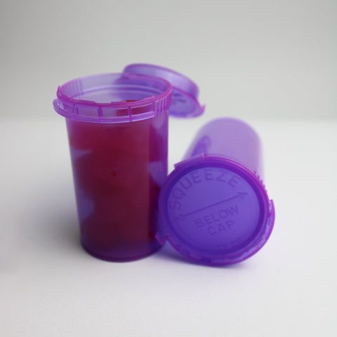 Flacon pop top inviolable 80ml - Lot de 100 pcs