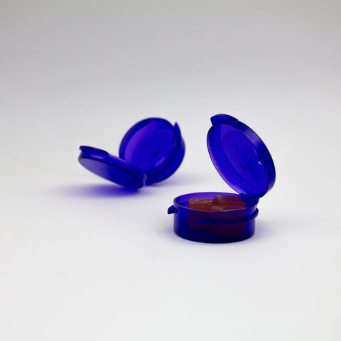 Mini boîte de rangement ronde 10ml - Lot de 100 pcs